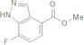 1H-Indazole-4-carboxylic acid, 7-fluoro-, methyl ester