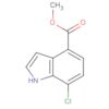 1H-Indole-4-carboxylic acid, 7-chloro-, methyl ester
