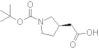 (3S)-1-[(1,1-Dimethylethoxy)carbonyl]-3-pyrrolidineacetic acid