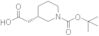 (S)-2-(1-(tert-butoxycarbonyl)piperidin-3-yl)acetic acid