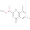 2-Quinolinecarboxylic acid, 8-bromo-6-fluoro-1,4-dihydro-4-oxo-, methylester