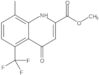 Methyl 1,4-dihydro-8-methyl-4-oxo-5-(trifluoromethyl)-2-quinolinecarboxylate