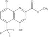 Methyl 8-bromo-4-hydroxy-5-(trifluoromethyl)-2-quinolinecarboxylate