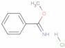 methyl benzimidate hydrochloride