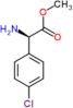 methyl (2R)-amino(4-chlorophenyl)ethanoate