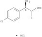Benzeneaceticacid, a-amino-4-chloro-, methyl ester, hydrochloride (1:1), (aR)-