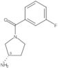 [(3S)-3-Amino-1-pyrrolidinyl](3-fluorophenyl)methanone