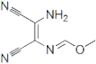 Methanimidic acid, N-(2-amino-1,2-dicyanoethenyl)-, methyl ester