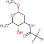 2,2,2-trifluoro-N-[(3S,6S)-3-hydroxy-6-methoxy-2-methyl-tetrahydropyran-4-yl]acetamide