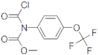 Methyl N-carbonochloridoyl-N-[4-(trifluoromethoxy)phenyl]carbamate