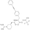 N-[[(3R)-1-(AMINOIMINOMETHYL)-3-PIPERIDINYL]ACETYL]-4-(PHENYLETHYNYL)-L-PHENYLALANINE METHYL ESTER…