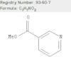 3-Pyridinecarboxylic acid, methyl ester