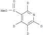 3-Pyridine-2,4,5,6-d4-carboxylicacid, methyl ester (9CI)