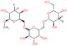 methyl 3-deoxy-3-fluoro-beta-D-galactopyranosyl-(1->6)-D-galactopyranosyl-(1->6)-3-deoxy-3-fluoro-…