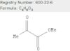 Propanoic acid, 2-oxo-, methyl ester