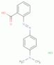 Benzoic acid, 2-[2-[4-(dimethylamino)phenyl]diazenyl]-, hydrochloride (1:1)