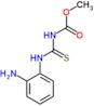 Methyl N-[[(2-aminophenyl)amino]thioxomethyl]carbamate