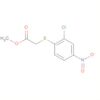 Acetic acid, [(2-chloro-4-nitrophenyl)thio]-, methyl ester