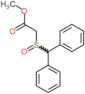 Methyl 2-[(diphenylmethyl)sulfinyl]acetate