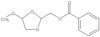 1,3-Oxathiolane-2-methanol, 5-methoxy-, benzoate