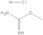 Carbamimidic acid, methyl ester, hydrochloride (1:1)