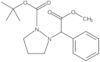 Methyl 2-[(1,1-dimethylethoxy)carbonyl]-α-phenyl-1-pyrazolidineacetate