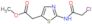 methyl {2-[(chloroacetyl)amino]-1,3-thiazol-5-yl}acetate