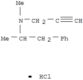 Benzeneethanamine, N,α-dimethyl-N-2-propyn-1-yl-, hydrochloride (1:1)