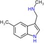 N-methyl-1-(5-methyl-1H-indol-3-yl)methanamine