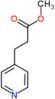 methyl 3-pyridin-4-ylpropanoate