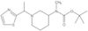 1,1-Dimethylethyl N-methyl-N-[1-[1-(2-thiazolyl)ethyl]-3-piperidinyl]carbamate