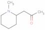 1-(1-Methyl-2-piperidinyl)acetone