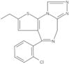 4-(2-Chlorophenyl)-2-ethyl-6H-thieno[3,2-f][1,2,4]triazolo[4,3-a][1,4]diazepine