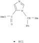 1H-Imidazole-5-carboxylic acid, 1-(1-phenylethyl)-, methyl ester, hydrochloride (1:1)