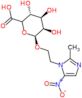 (3R,4R,5R,6S)-3,4,5-trihydroxy-6-[2-(2-methyl-5-nitro-imidazol-1-yl)ethoxy]tetrahydropyran-2-carboxylic acid