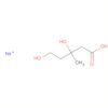 Pentanoic acid, 3,5-dihydroxy-3-methyl-, monosodium salt