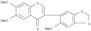 4H-1-Benzopyran-4-one,6,7-dimethoxy-3-(6-methoxy-1,3-benzodioxol-5-yl)-