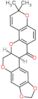 (5aS,12bS)-5a,12b-Dihydro-2,2-dimethyl-2H-[1,3]dioxolo[4,5-g]pyrano[2,3-c:6,5-f′]bis[1]benzopyran-…