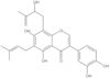 (+)-3-(3,4-Dihydroxyphenyl)-5,7-dihydroxy-8-(2-hydroxy-3-methyl-3-buten-1-yl)-6-(3-methyl-2-bute...