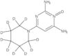 2,4-Diaminopirimidina, 6-(1-piperidinil-2,2,3,3,4,4,5,5,6,6-d10)-, 3-óxido