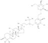 b-D-Glucopyranoside,(3b,9b,10a,11a,24R)-3,11,25-trihydroxy-9-methyl-19-norlanost-5-en-24-yl 6-O-b-…