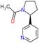 1-[(2S)-2-(pyridin-3-yl)pyrrolidin-1-yl]ethanone