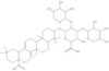 β-<span class="text-smallcaps">D</smallcap>-Glucopyranosiduronic acid, (3β)-17-carboxy-28-norolean-12-en-3-yl O-α-<smallcap>L</smallcap>-arabinopyranosyl-(1→3)-O-[β-<smallcap>D</span>-xylopyranosyl-(1→2)]-