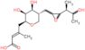 (2E)-4-[(2S,3S,4S,5R)-3,4-dihydroxy-5-({3-[(1S)-2-hydroxy-1-methylpropyl]oxiran-2-yl}methyl)tetrahydro-2H-pyran-2-yl]-3-methylbut-2-enoic acid (non-preferred name)