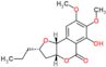(2S,3aR,9bR)-6-hydroxy-7,8-dimethoxy-2-propyl-2,3,3a,9b-tetrahydro-5H-furo[3,2-c]isochromen-5-one