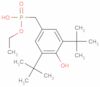 ethyl hydrogen [[3,5-bis(1,1-dimethylethyl)-4-hydroxyphenyl]methyl]phosphonate