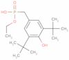 Ethyl hydrogen P-[[3,5-bis(1,1-dimethylethyl)-4-hydroxyphenyl]methyl]phosphonate