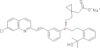 Cyclopropaneacetic acid, 1-[[[(1R)-1-[3-[(1E)-2-(7-chloro-2-quinolinyl)ethenyl]phenyl]-3-[2-(1-hyd…