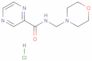 N-(morpholinomethyl)pyrazinecarboxamide monohydrochloride