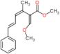 methyl (2E,3Z,5E)-2-(methoxymethylidene)-3-methyl-6-phenylhexa-3,5-dienoate